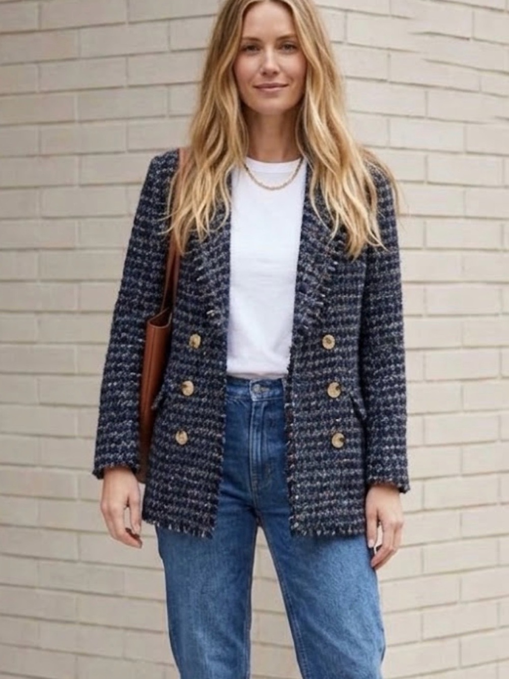 Isabel Marant Multicolor Tweed Pea Coat